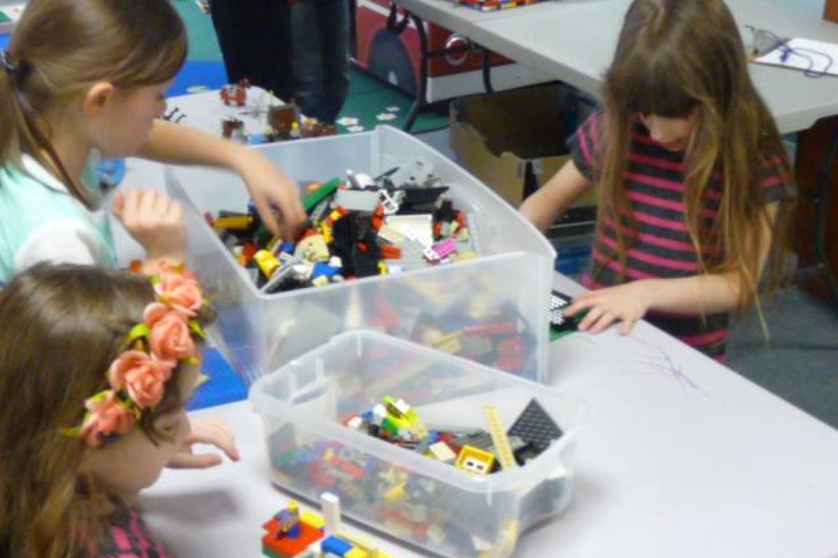 Monthly Activity: Lego Building